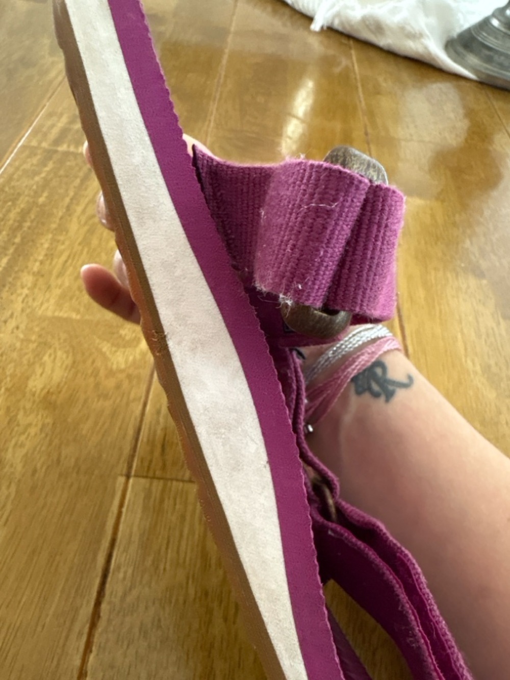 Teva Magenta Sport Sandals | Adjustable Straps | Comfy Summer Slides - Picture 7 of 7